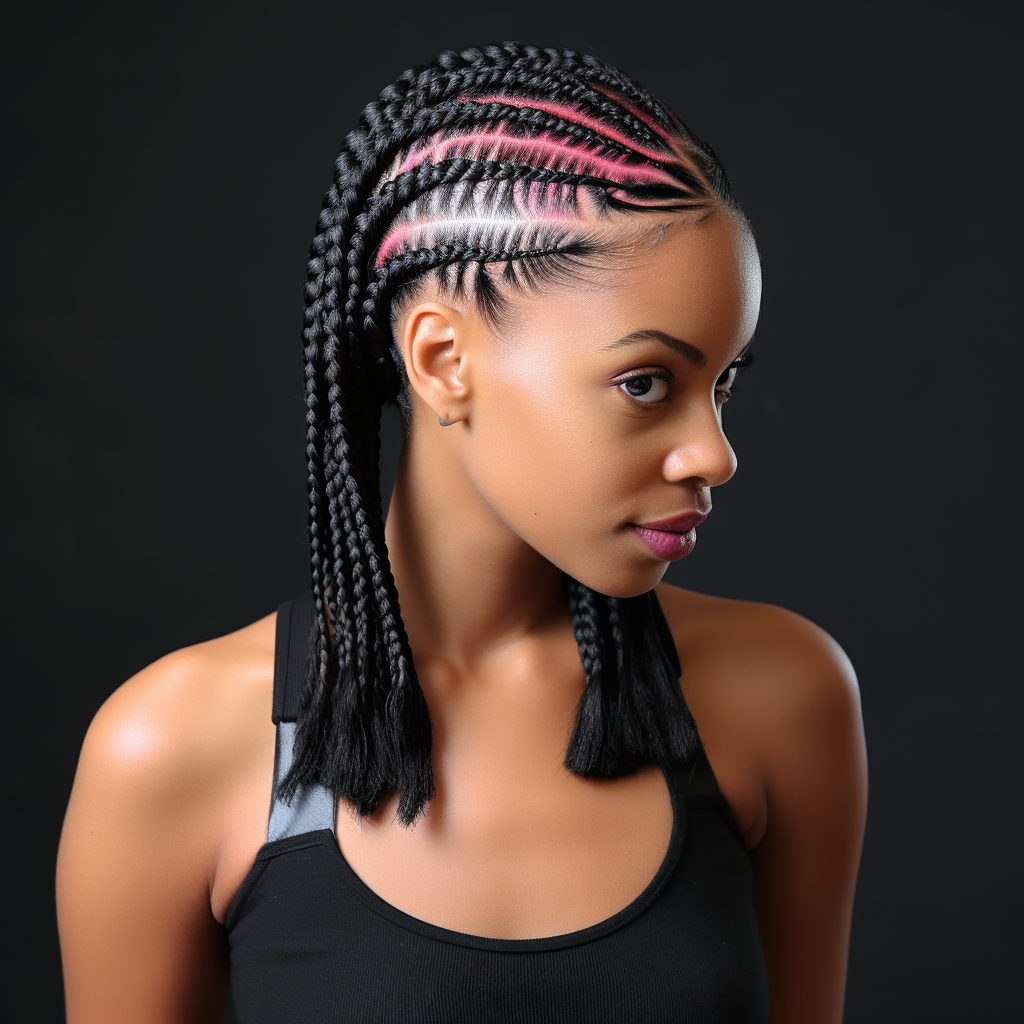 Curved Cornrows