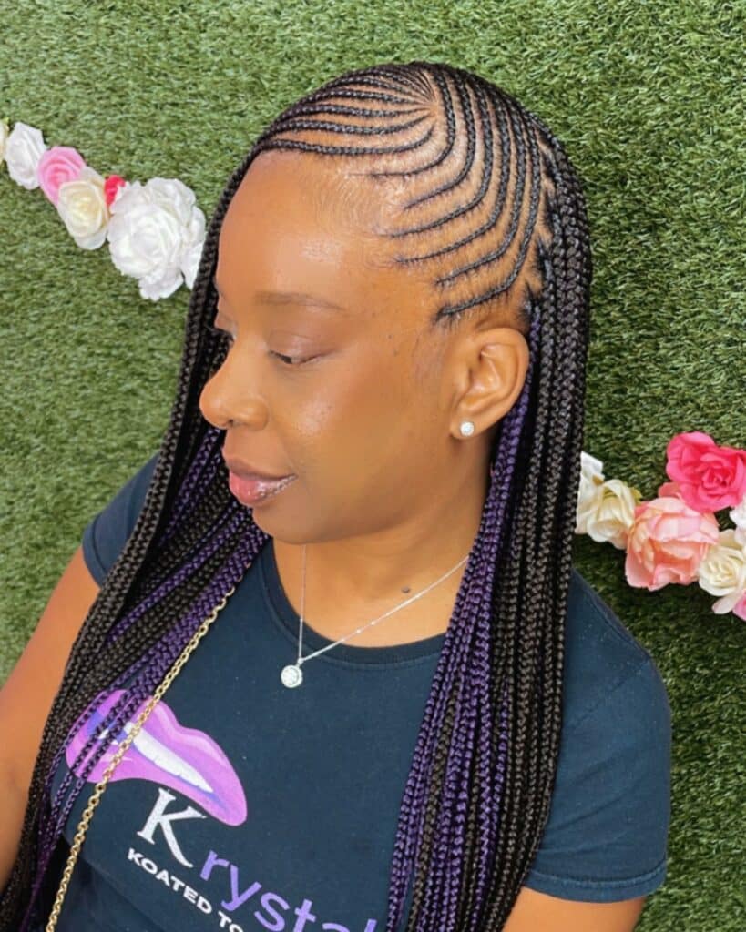 Image of Lemonade Tribal Braids inspired by Tribal Braids Hairstyles