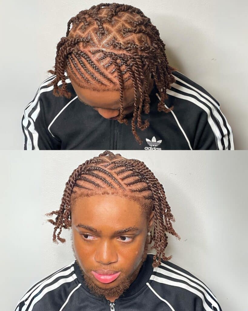 Men Fulani Braids