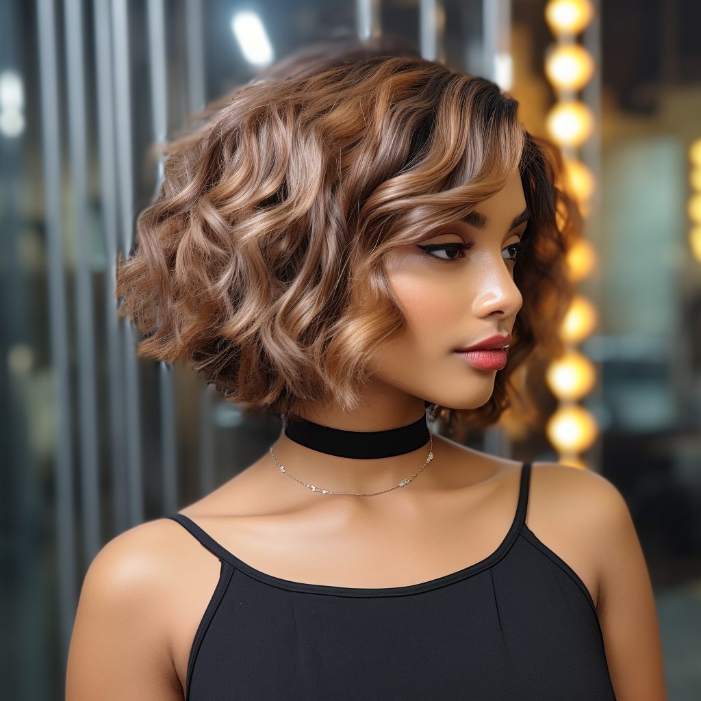 Layered bob