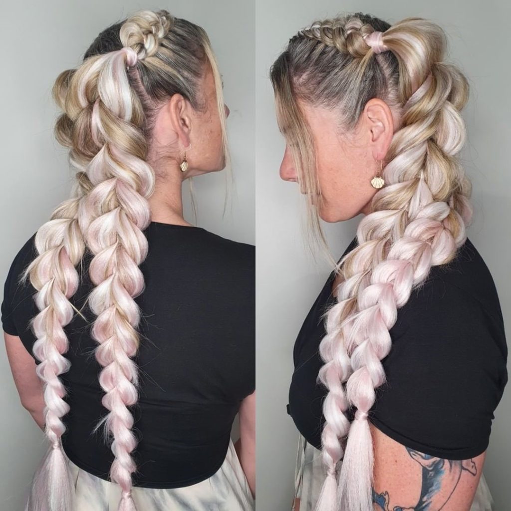 Mermaid Butterfly Braids