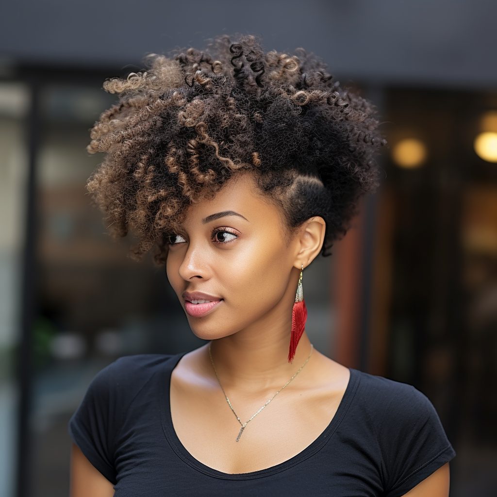 The Timeless Tapered Afro with a Polished Finish